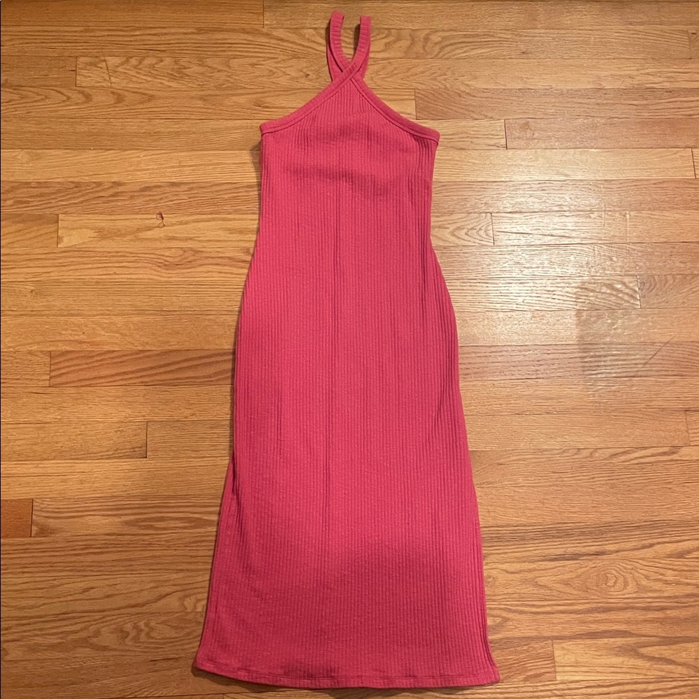 Old Navy Pink Midi Dress